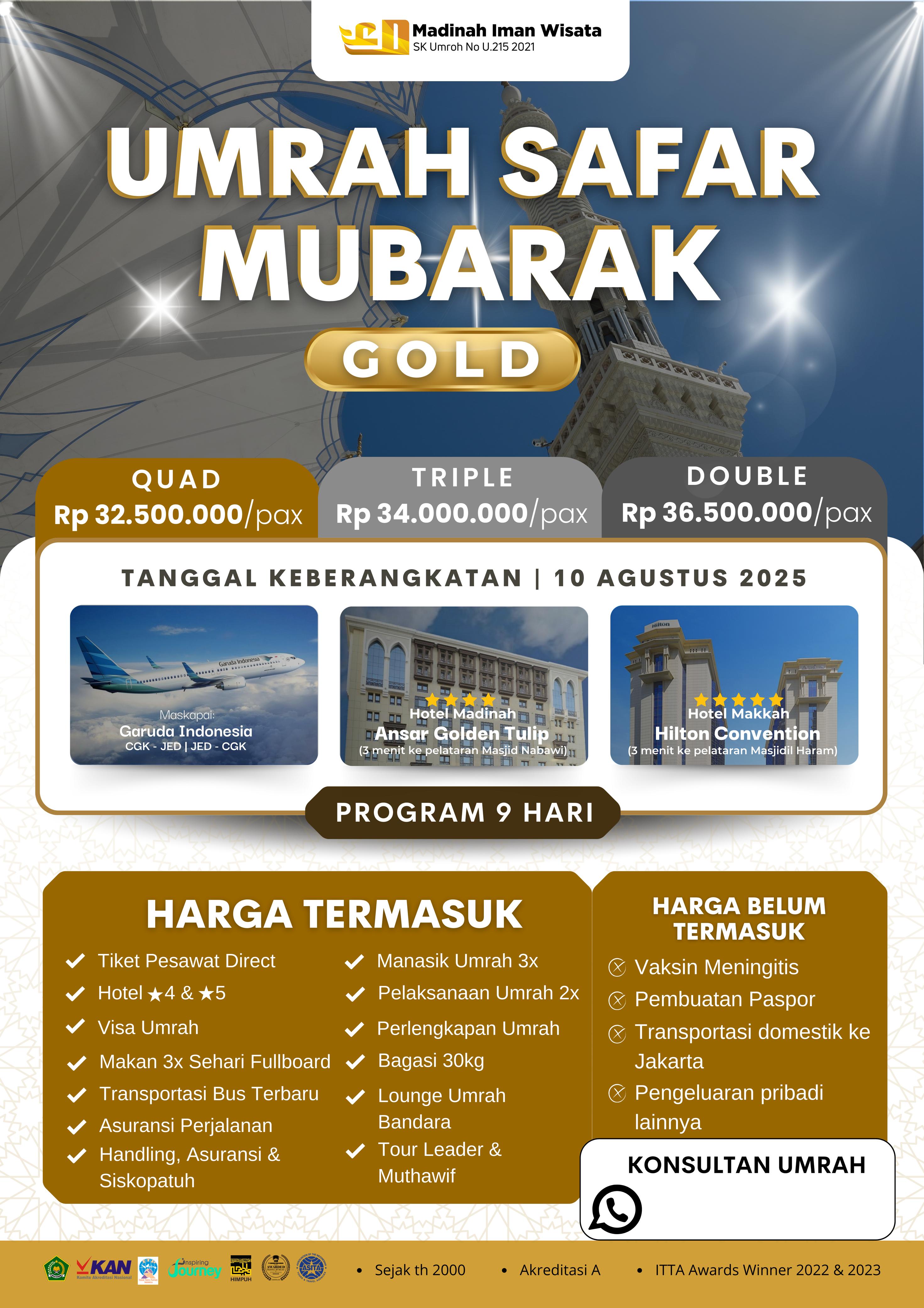 Rumah umroh Bogor PT. MADINAH IMAN WISATA