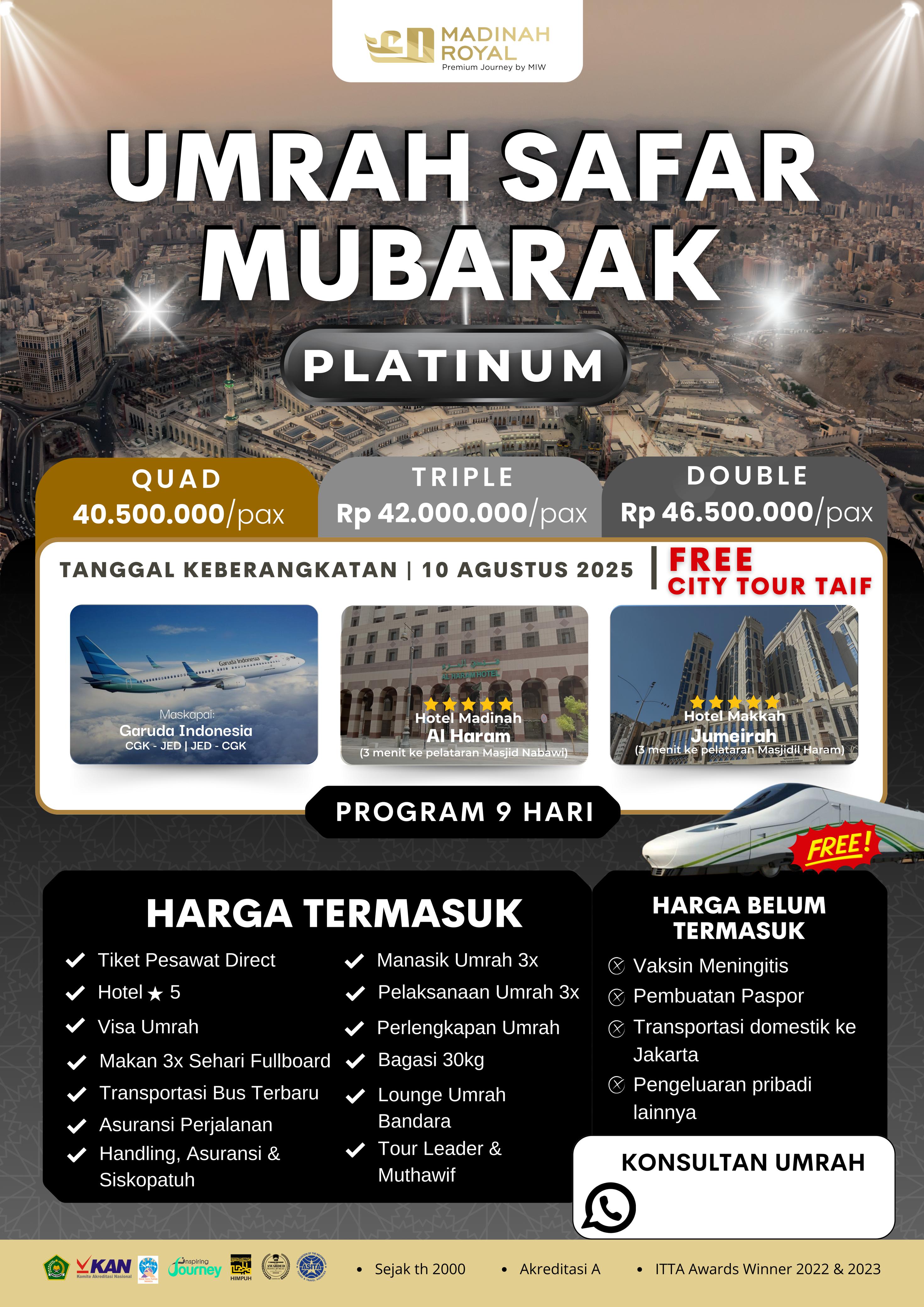 Rumah umroh Bogor PT. MADINAH IMAN WISATA