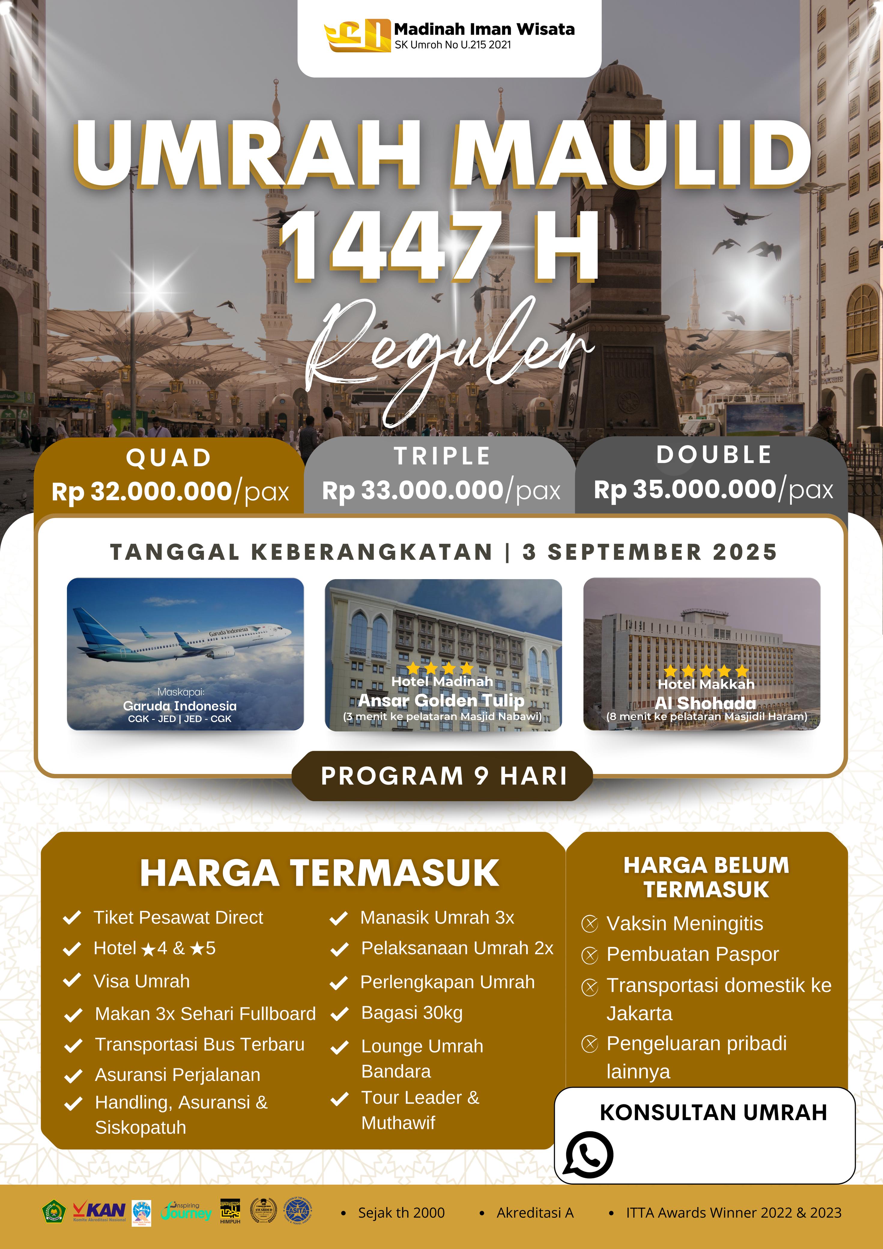 Rumah umroh Bogor PT. MADINAH IMAN WISATA