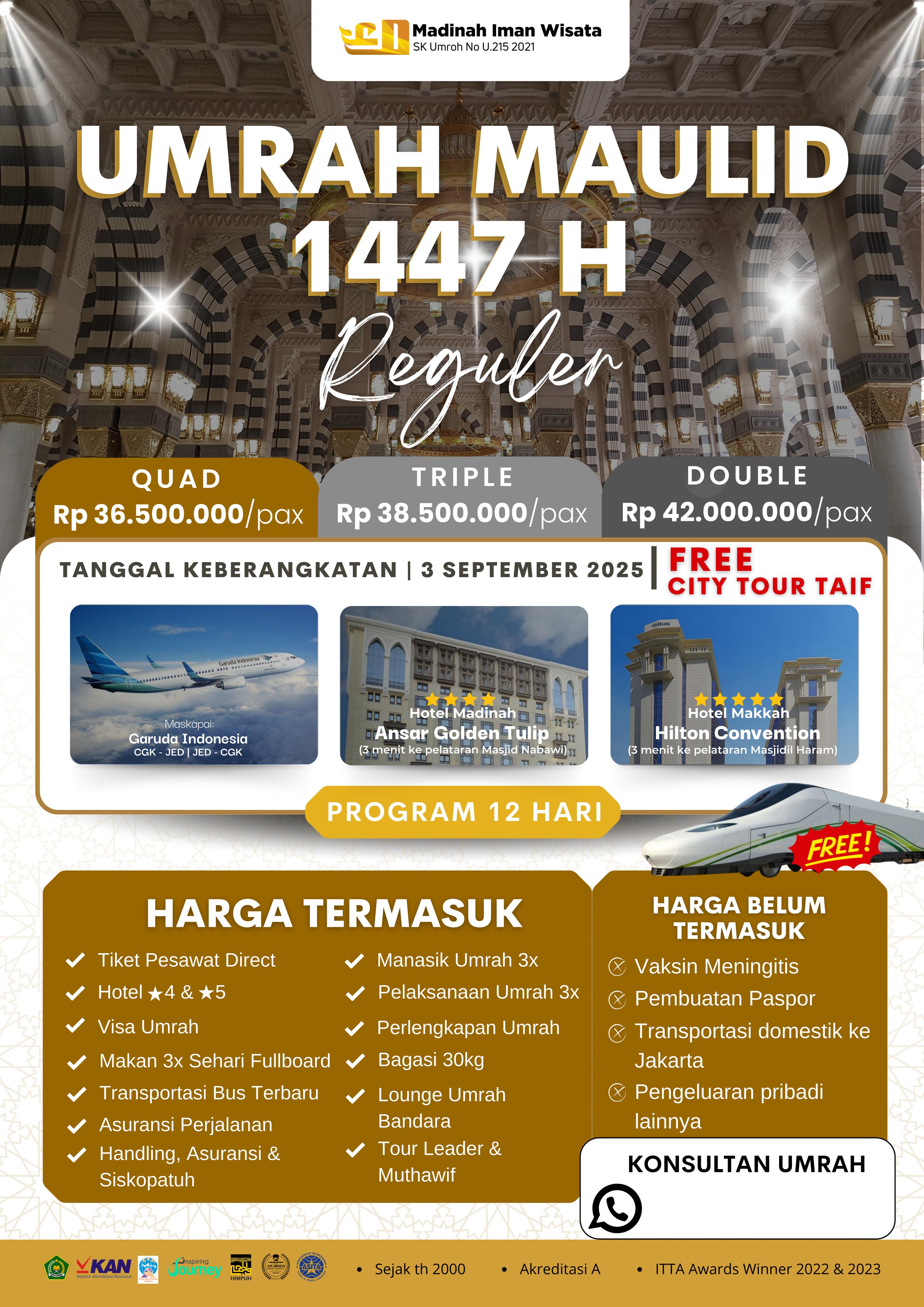 Rumah umroh Bogor PT. MADINAH IMAN WISATA